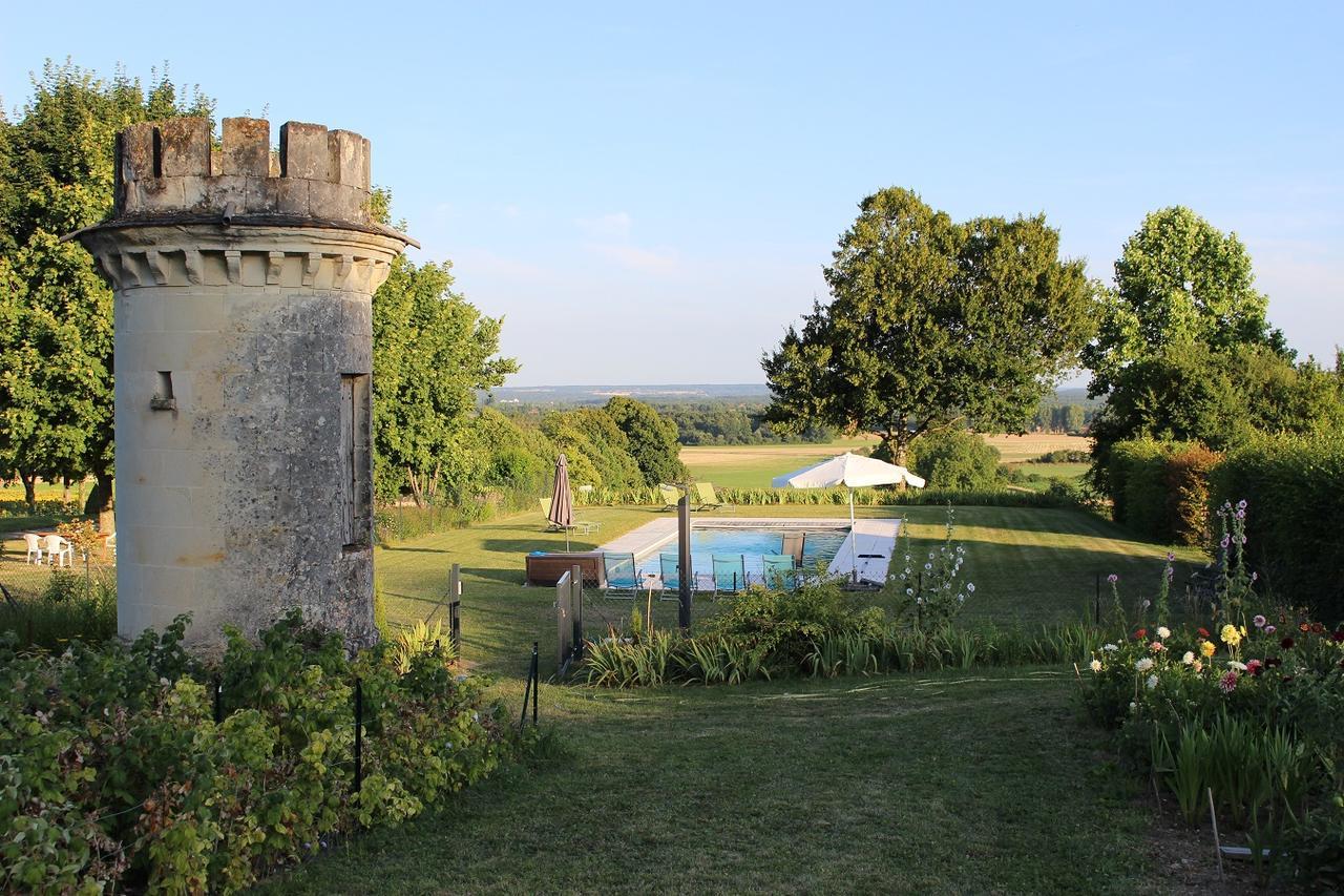 Chambres D'Hotes Le Chateau De La Plante Thure Bagian luar foto