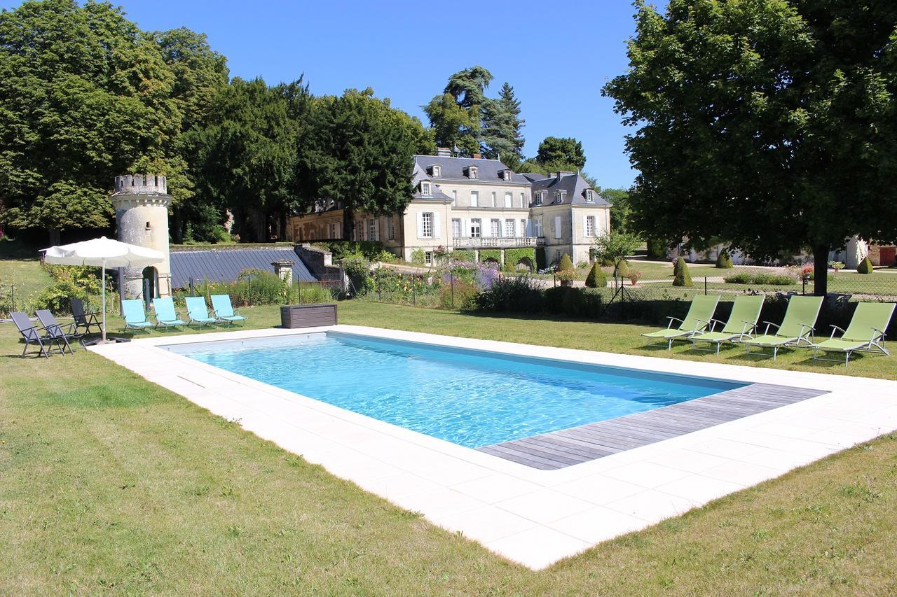 Chambres D'Hotes Le Chateau De La Plante Thure Bagian luar foto